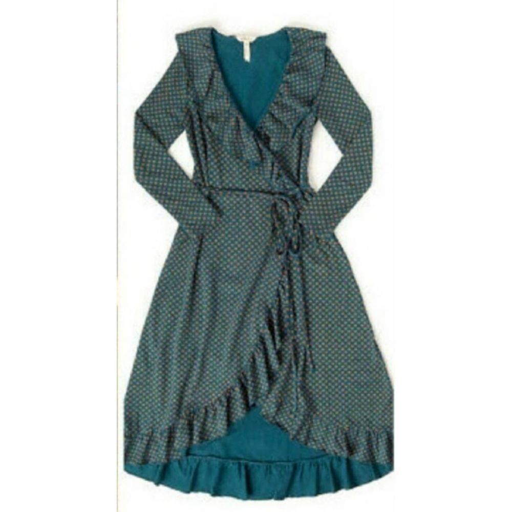 Matilda Jane "Reunion" Wrap Dress Size Small - Picture 8 of 10
